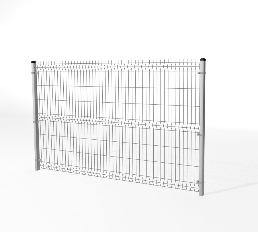 3D profileret panel 2,5x1,53 m